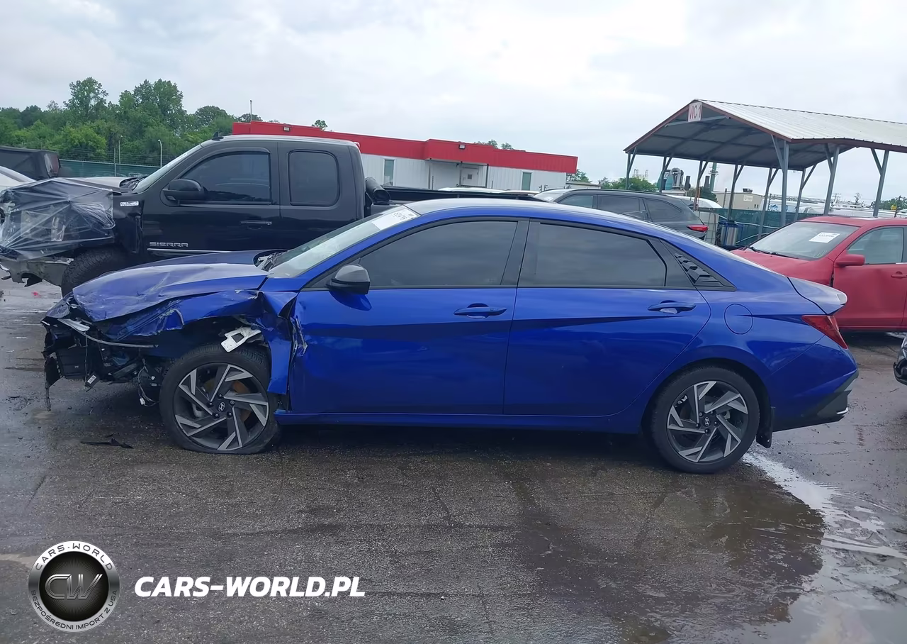 2025 Hyundai Elantra Sel Sport VIN:KMHLM4DG9SU059796 - 15