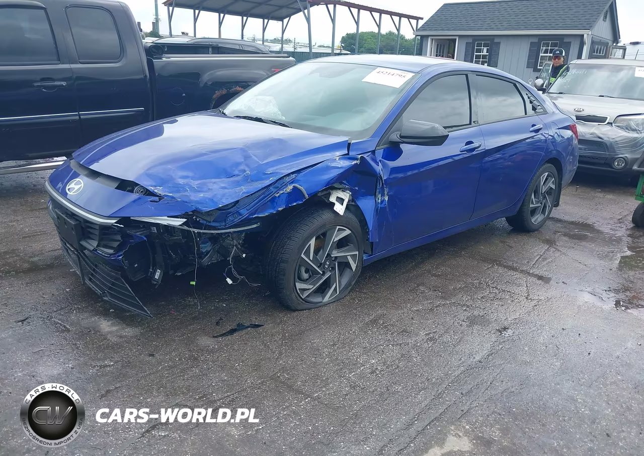2025 Hyundai Elantra Sel Sport VIN:KMHLM4DG9SU059796 - 2