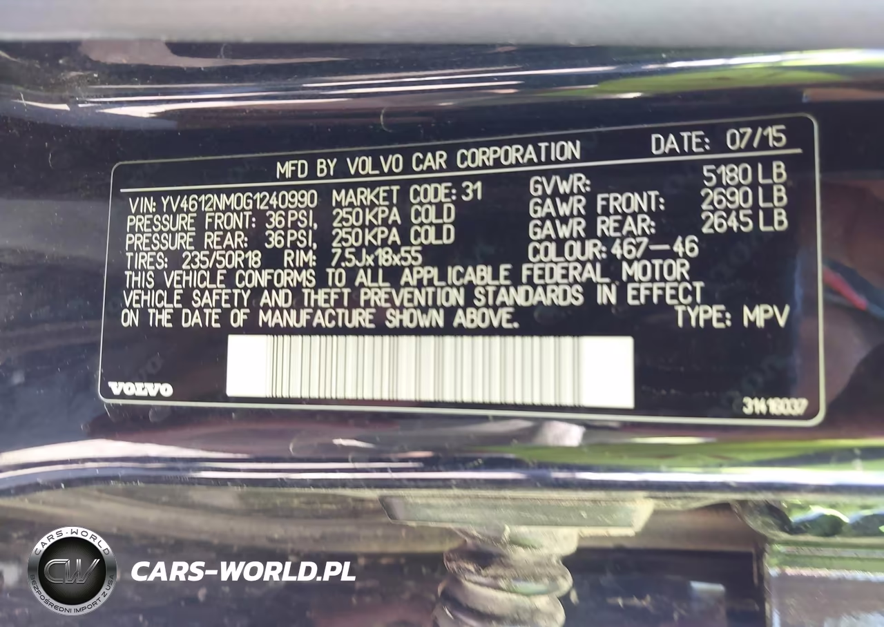2016 Volvo Xc70 T5 Platinum VIN:YV4612NM0G1240990 - 9