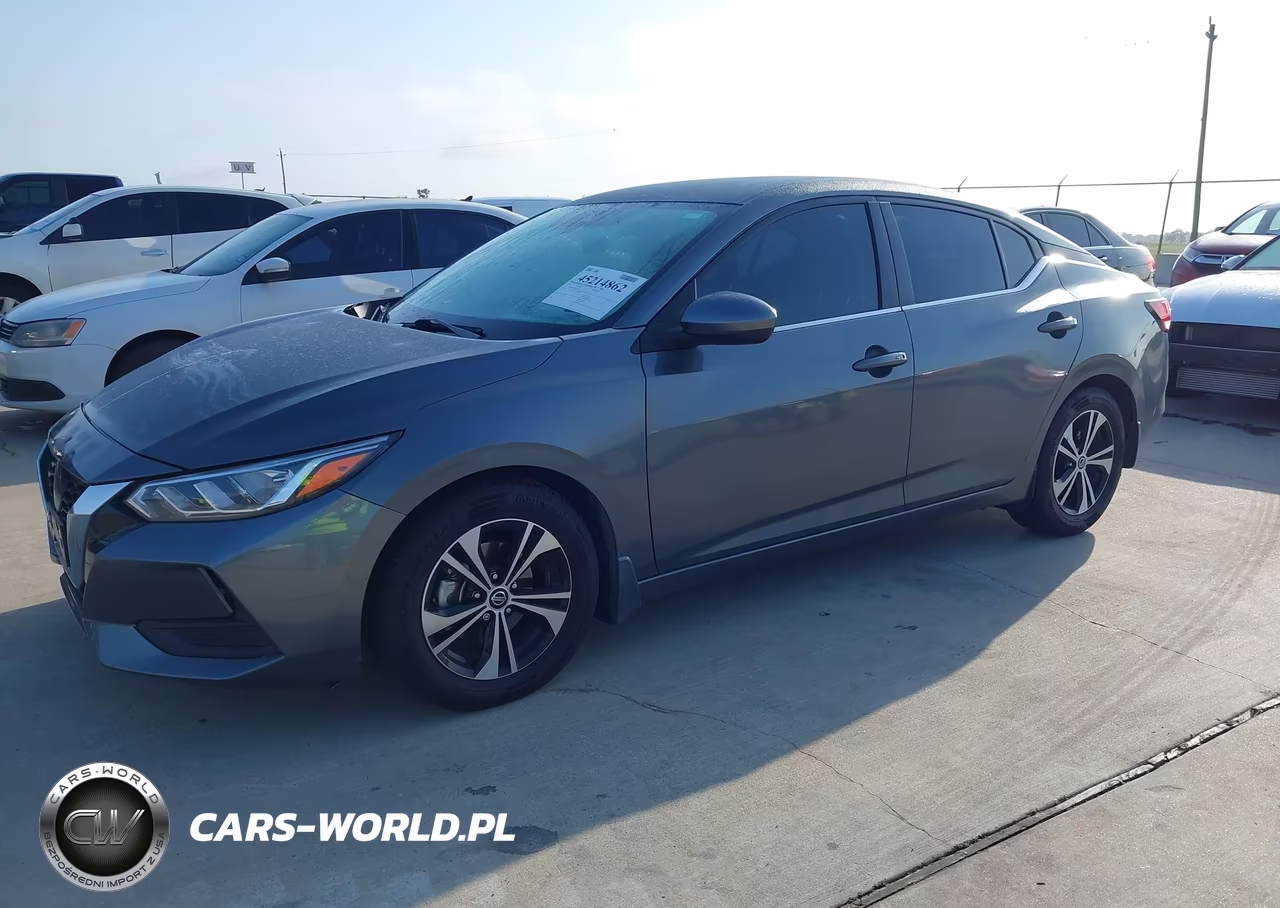2021 Nissan Sentra Sv Xtronic Cvt VIN:3N1AB8CV6MY300614 - 2