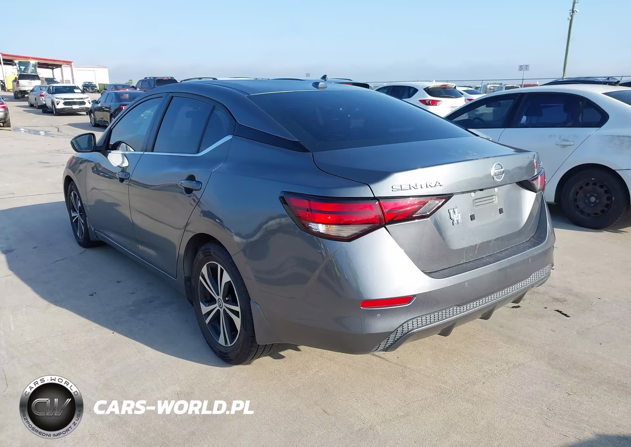 2021 Nissan Sentra Sv Xtronic Cvt VIN:3N1AB8CV6MY300614 - 3