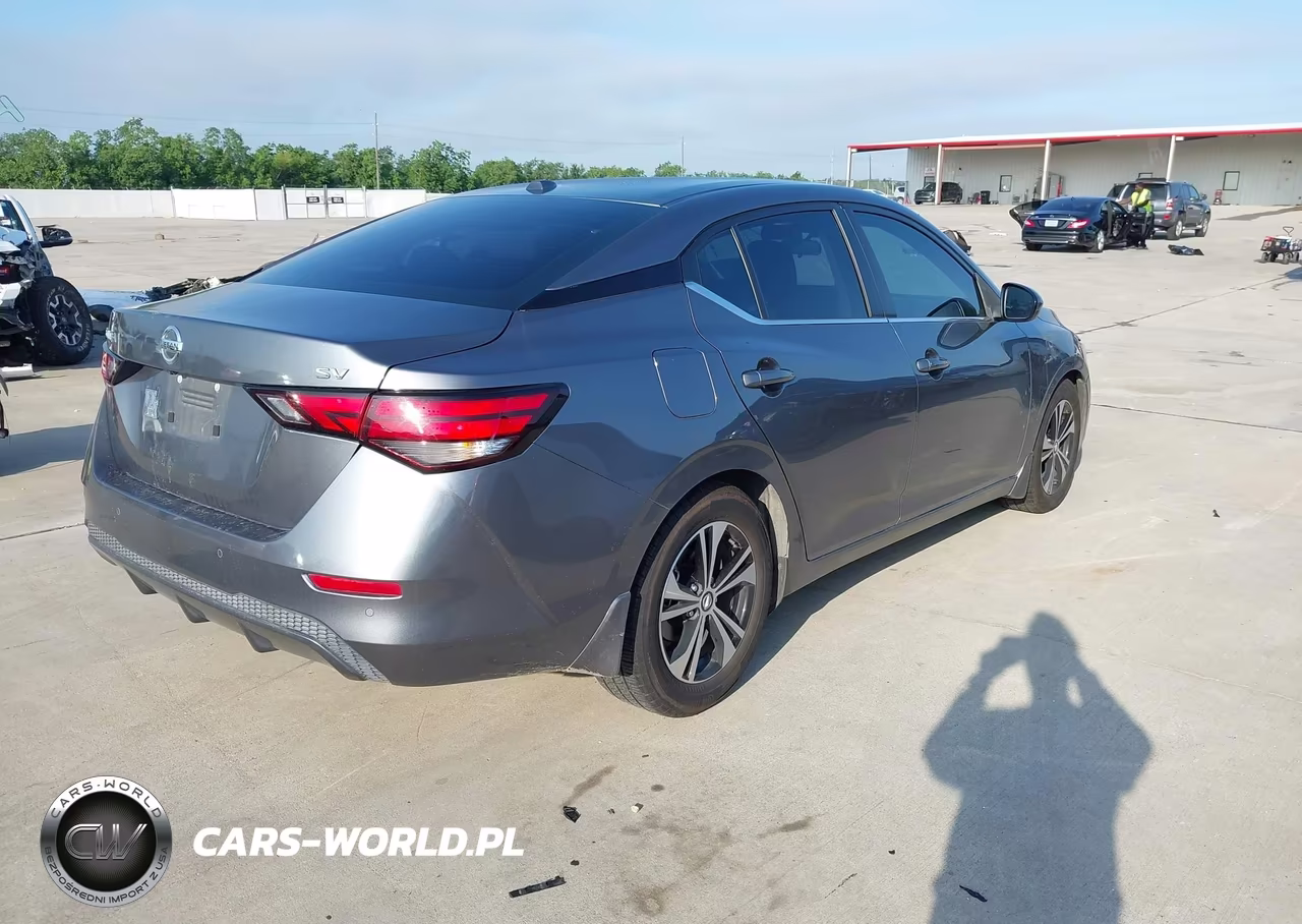 2021 Nissan Sentra Sv Xtronic Cvt VIN:3N1AB8CV6MY300614 - 4