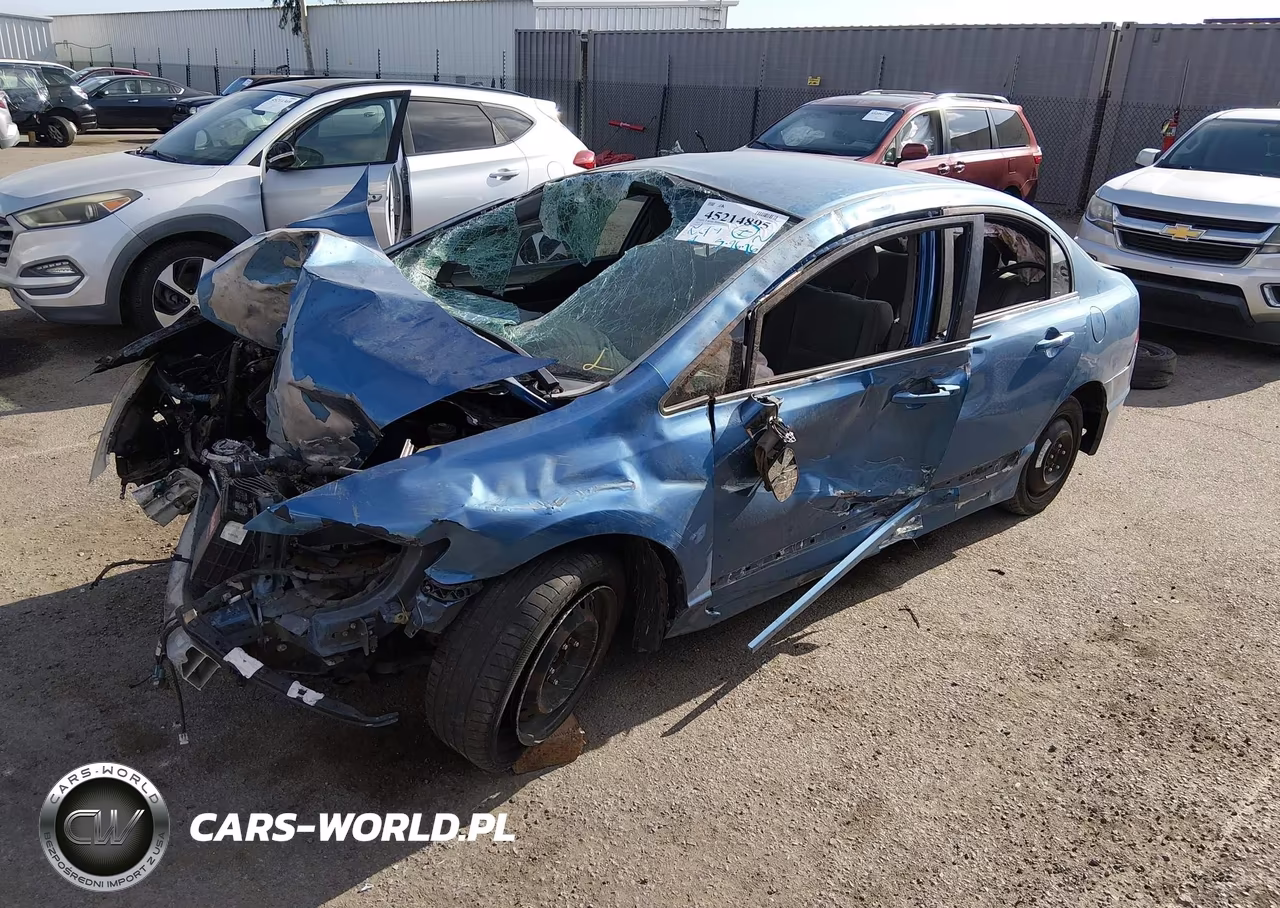 2011 Honda Civic Lx VIN:2HGFA1F59BH519242 - 2