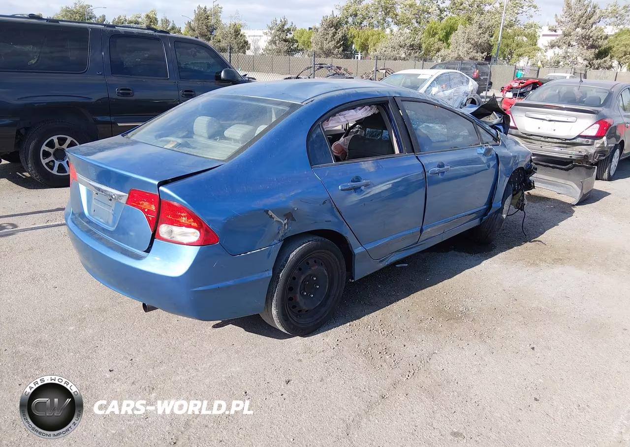 2011 Honda Civic Lx VIN:2HGFA1F59BH519242 - 4