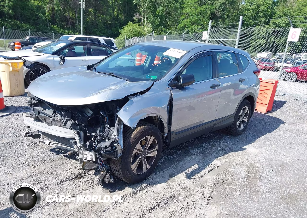 2021 Honda Cr-V Awd Lx VIN:5J6RW2H22ML017162 - 2
