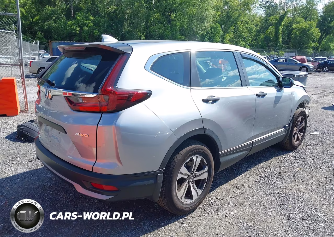 2021 Honda Cr-V Awd Lx VIN:5J6RW2H22ML017162 - 4