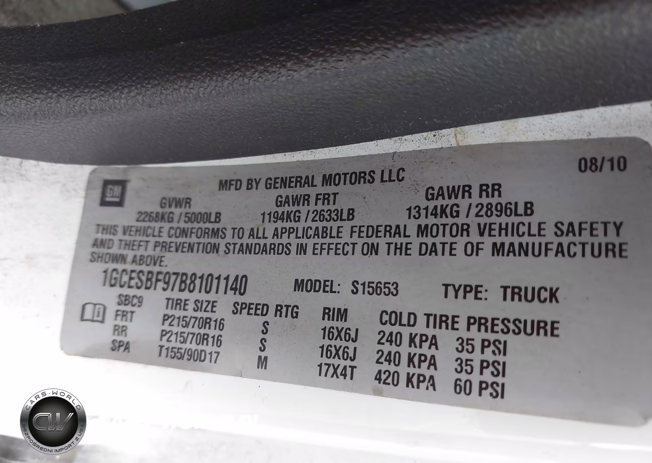 2011 Chevrolet Colorado Work Truck VIN:1GCESBF97B8101140 - 9