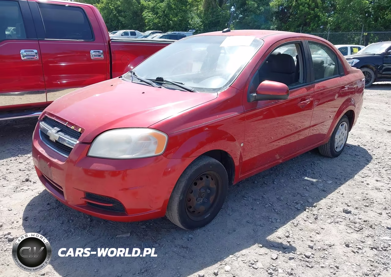 2009 Chevrolet Aveo Lt VIN:KL1TD56E79B631838 - 2