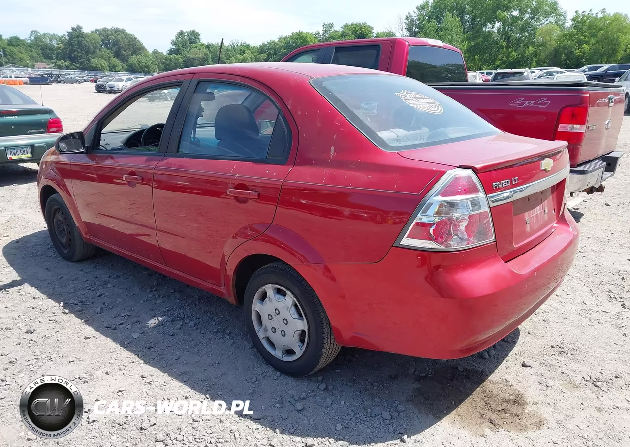 2009 Chevrolet Aveo Lt VIN:KL1TD56E79B631838 - 3