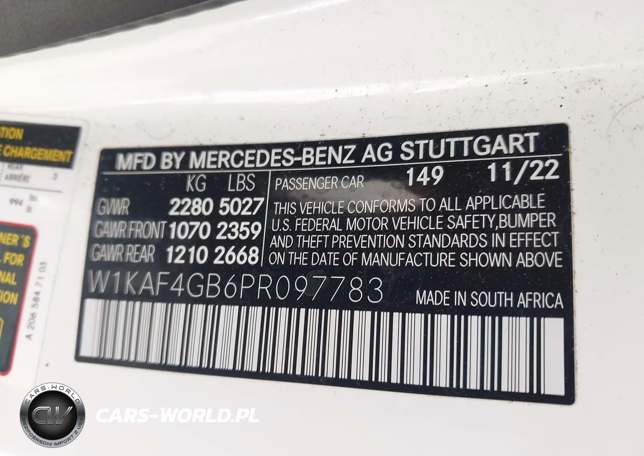2023 Mercedes-Benz C 300 Sedan VIN:W1KAF4GB6PR097783 - 9