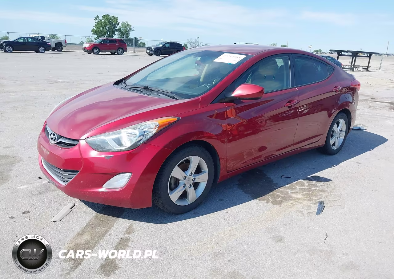 2013 Hyundai Elantra Gls VIN:5NPDH4AE9DH188330 - 2