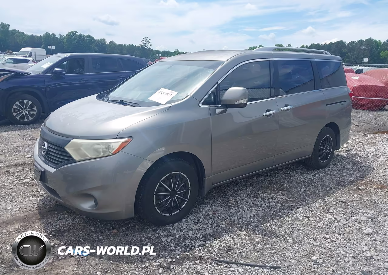 2013 Nissan Quest S VIN:JN8AE2KP7D9071813 - 2