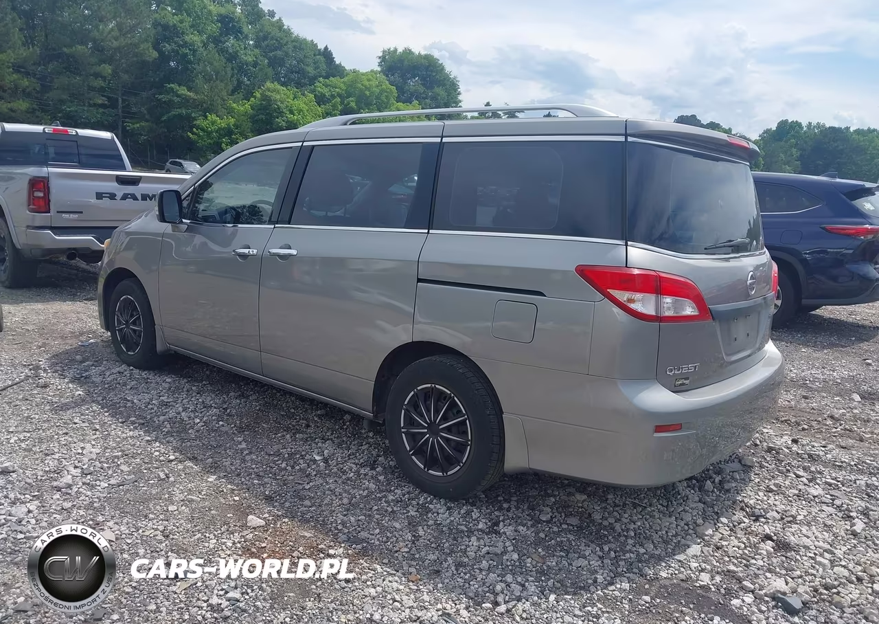 2013 Nissan Quest S VIN:JN8AE2KP7D9071813 - 3