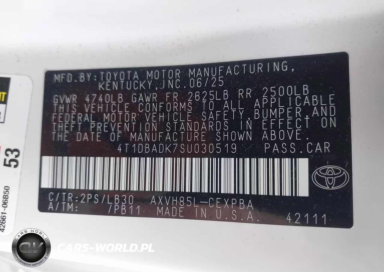 2025 Toyota Camry Xse VIN:4T1DBADK7SU030519 - 9