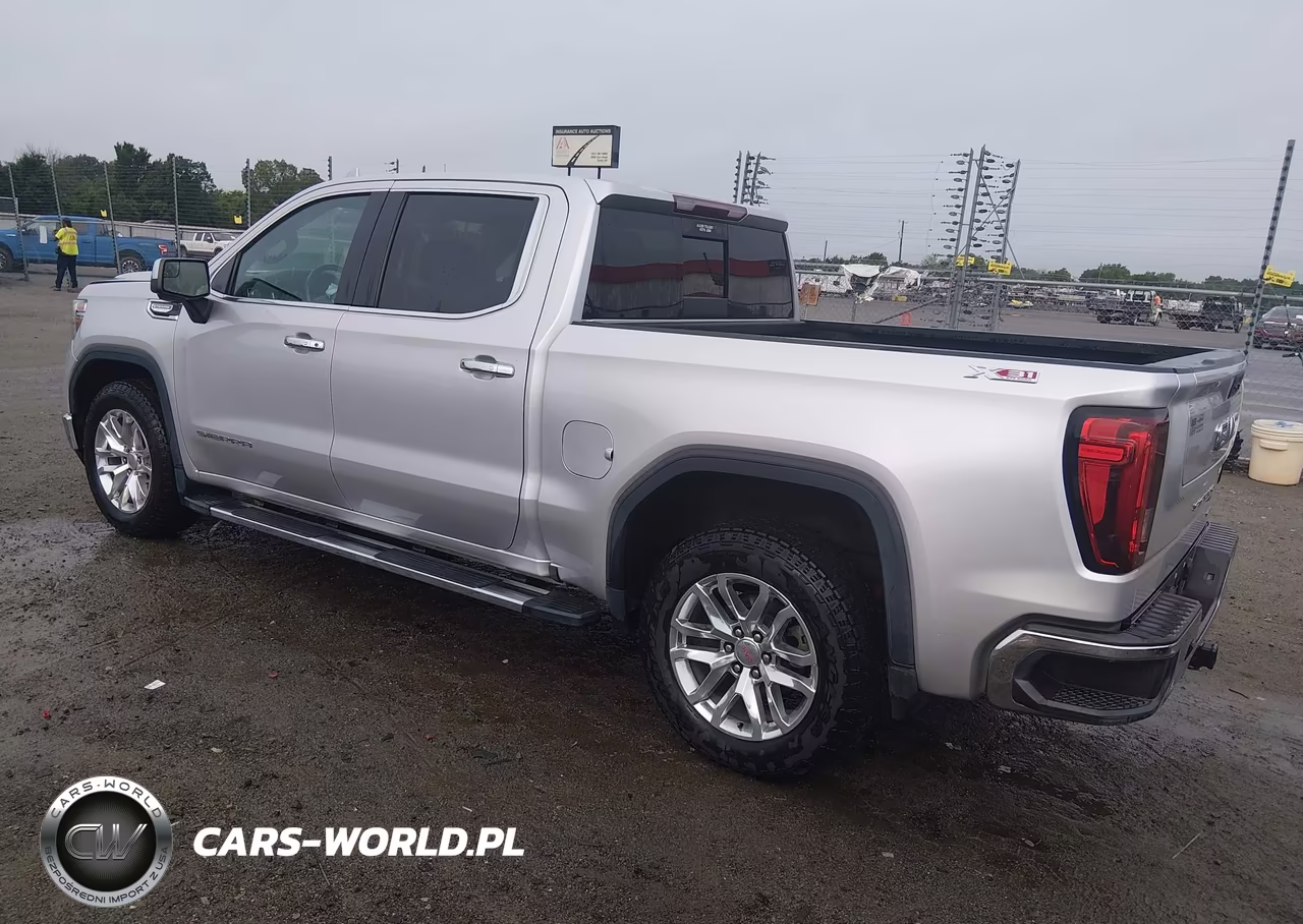 2021 GMC Sierra 1500 4Wd Short Box Slt VIN:3GTU9DED8MG234401 - 3