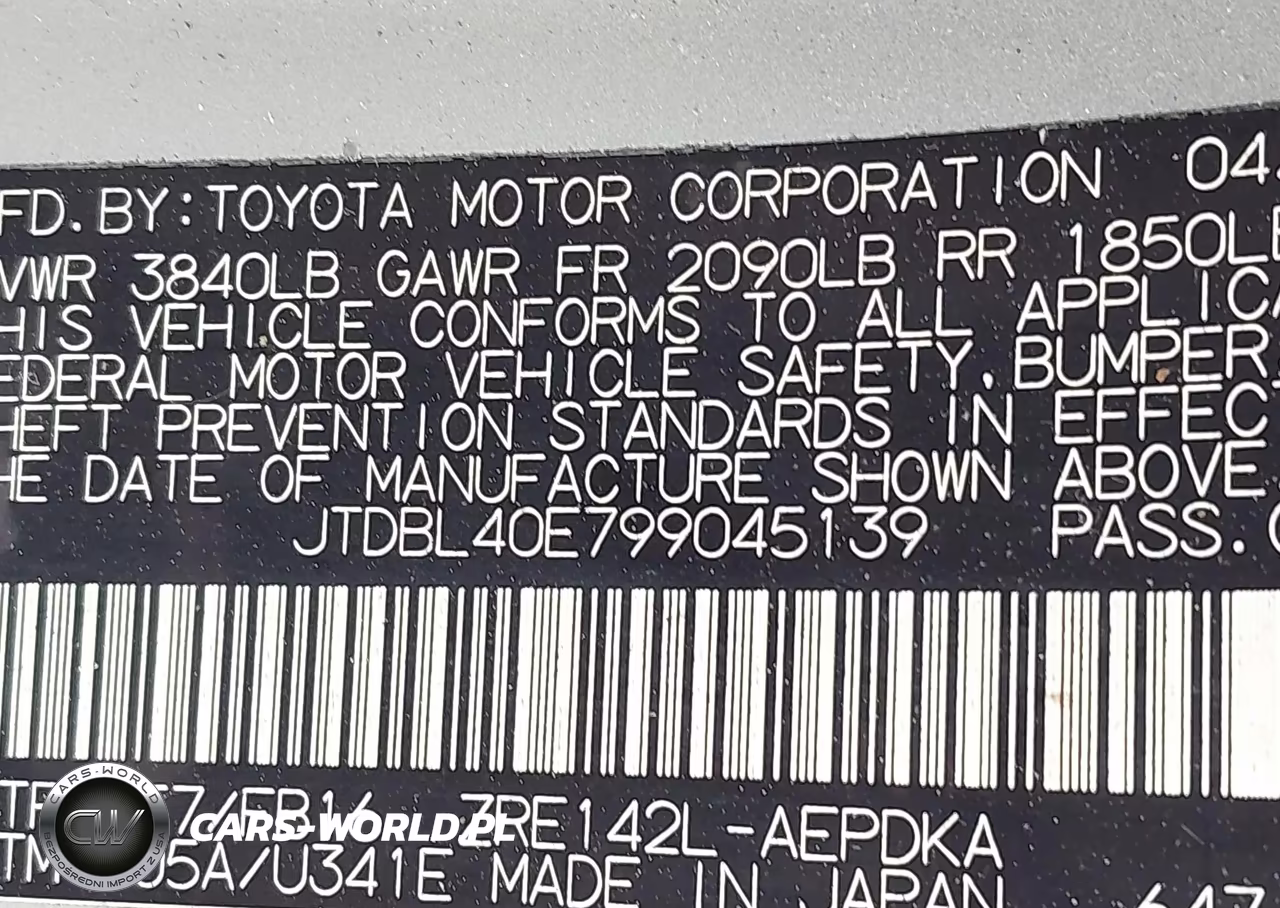 2009 Toyota Corolla Le VIN:JTDBL40E799045139 - 9