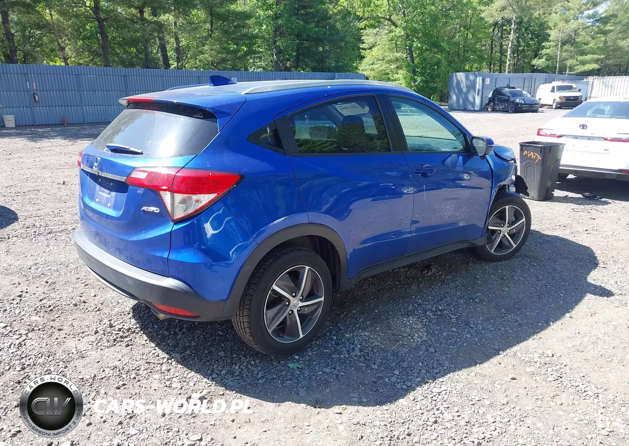 2022 Honda Hr-V Awd Ex VIN:3CZRU6H5XNM746016 - 4