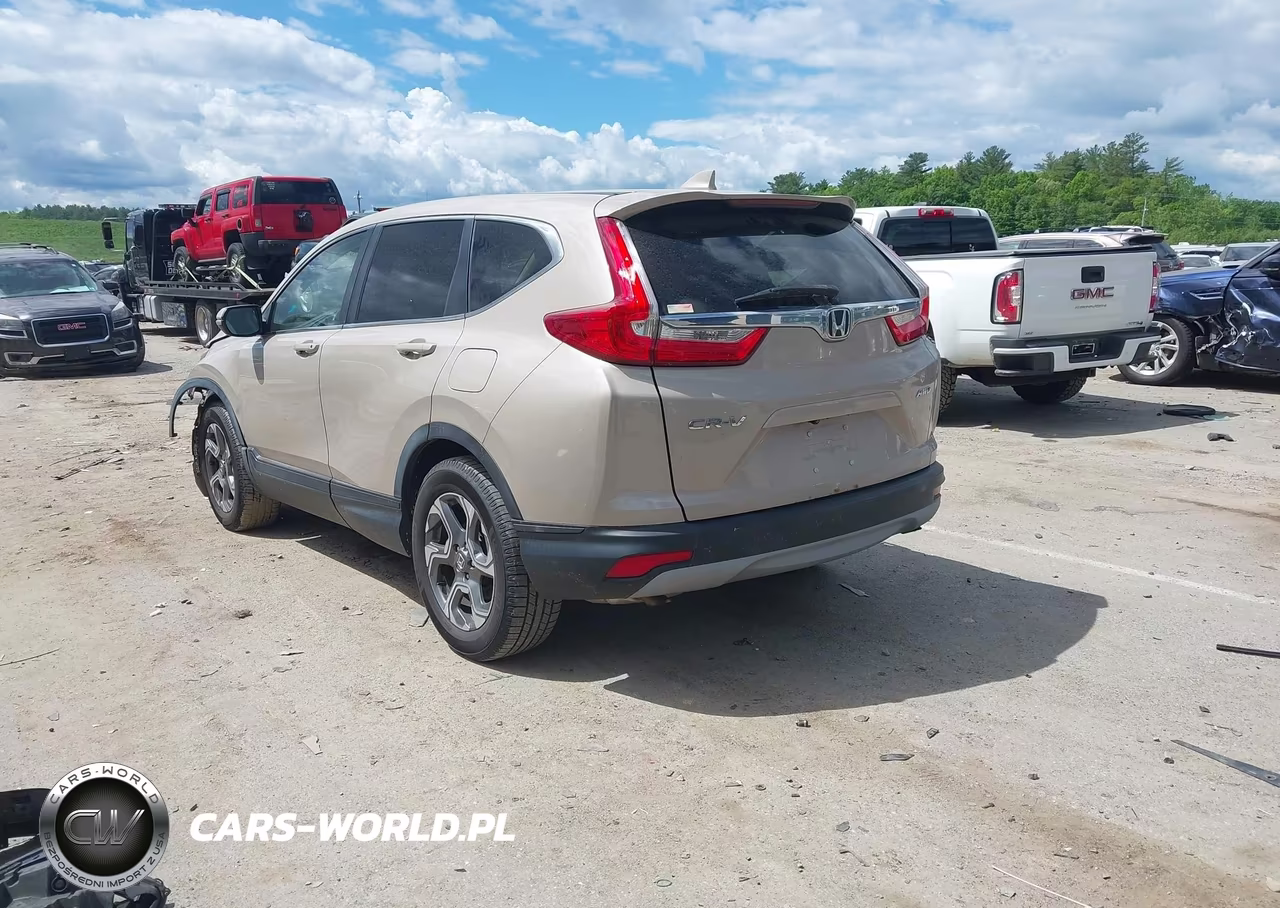 2017 Honda Cr-V Ex-L-Ex-L Navi VIN:5J6RW2H8XHL024659 - 3