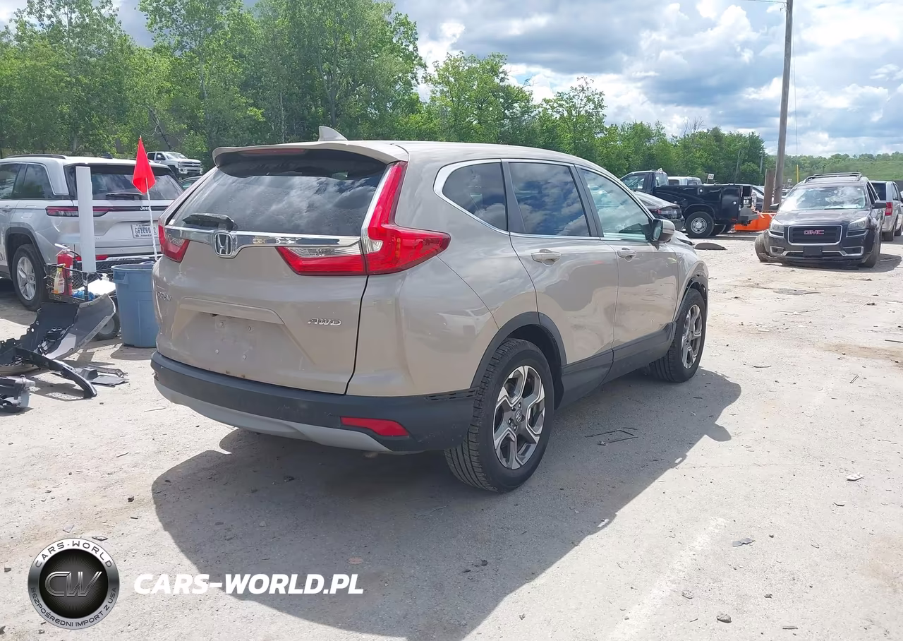 2017 Honda Cr-V Ex-L-Ex-L Navi VIN:5J6RW2H8XHL024659 - 4