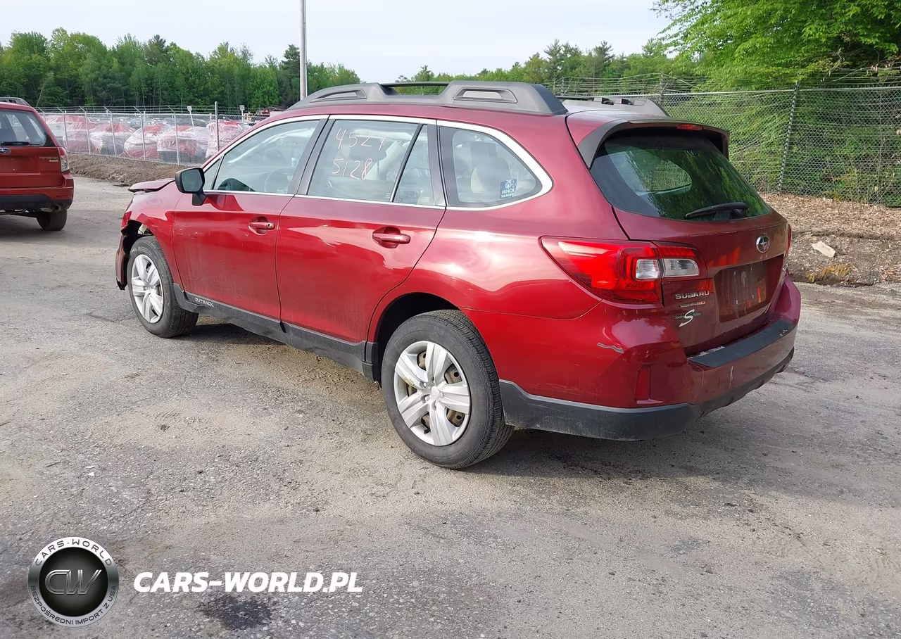 2016 Subaru Outback 2.5I VIN:4S4BSAAC7G3318249 - 3