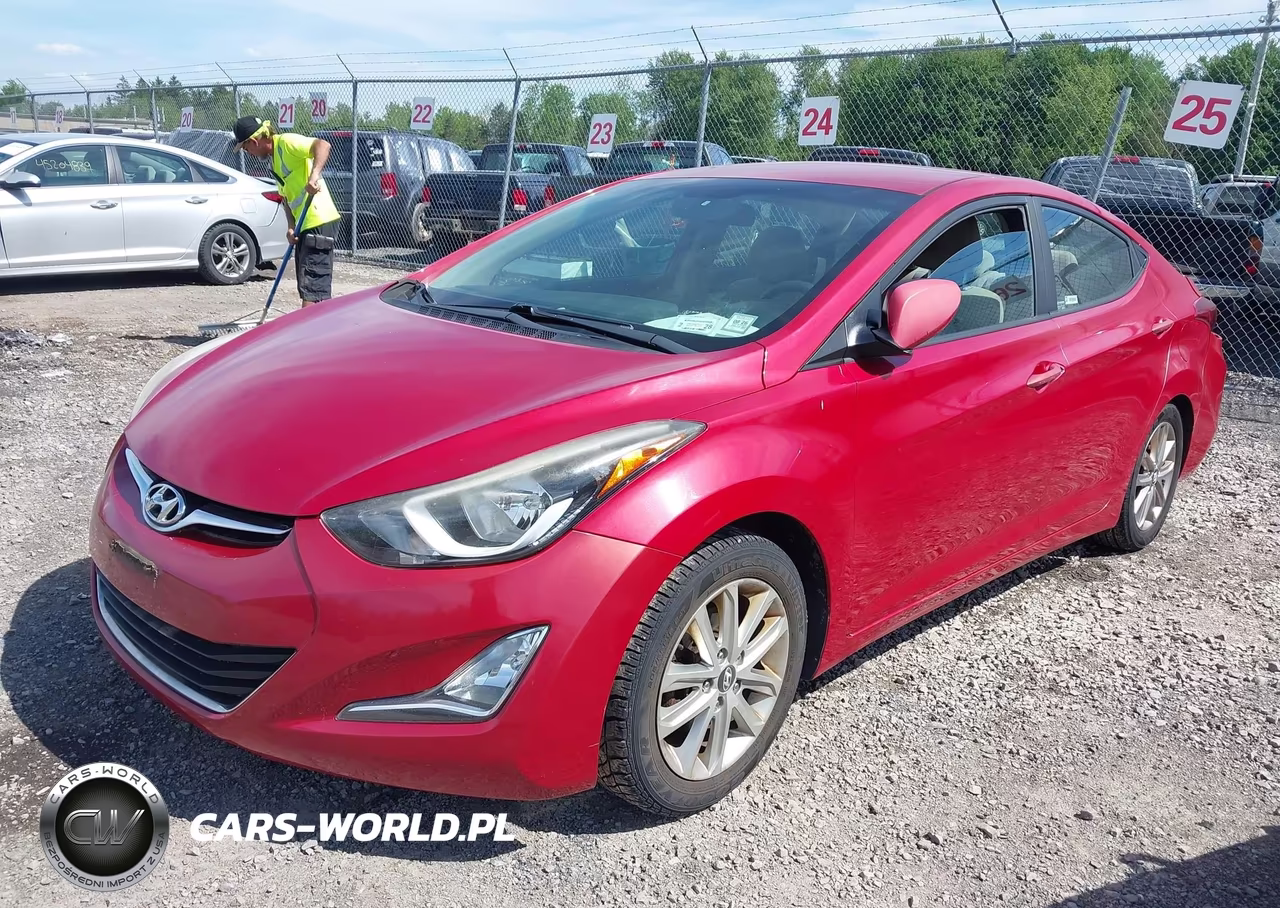 2015 Hyundai Elantra Se VIN:KMHDH4AE7FU357605 - 2
