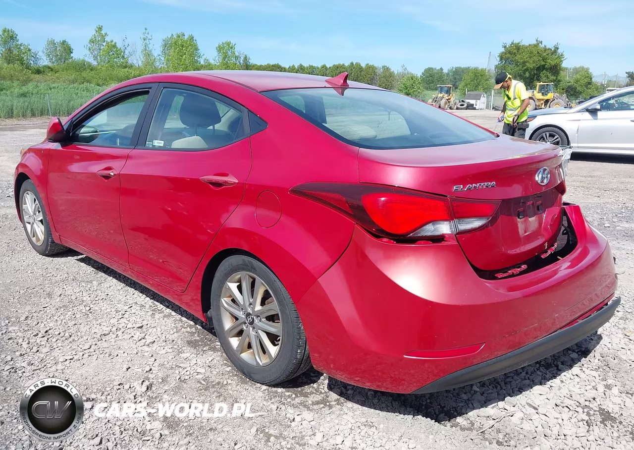 2015 Hyundai Elantra Se VIN:KMHDH4AE7FU357605 - 3