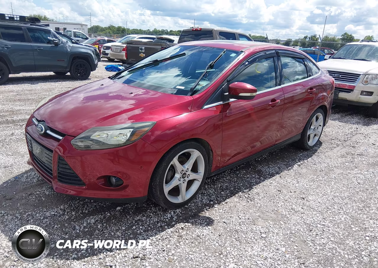 2013 Ford Focus Titanium VIN:1FADP3J25DL203538 - 2