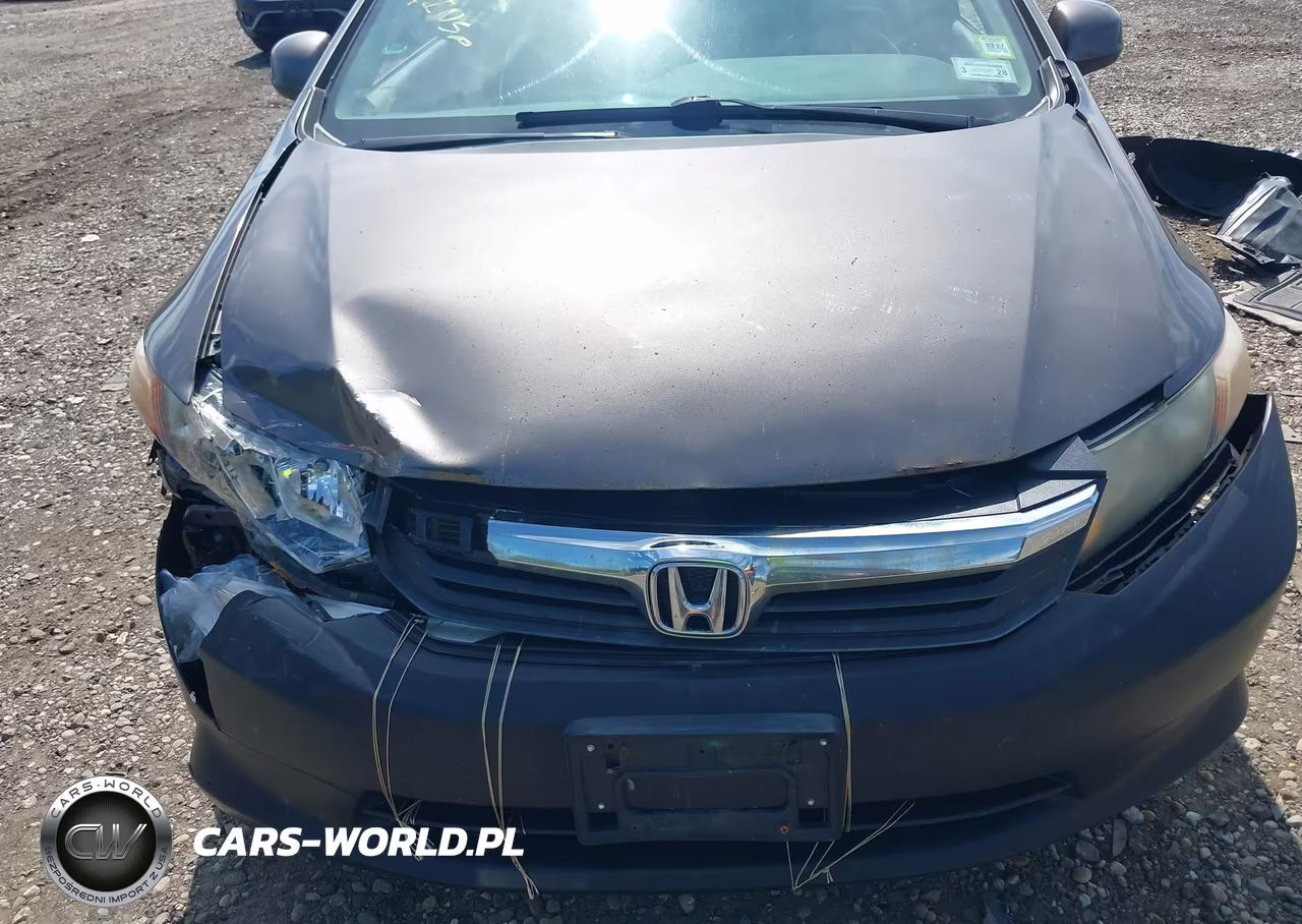 2012 Honda Civic Lx VIN:2HGFB2F59CH518225 - 10