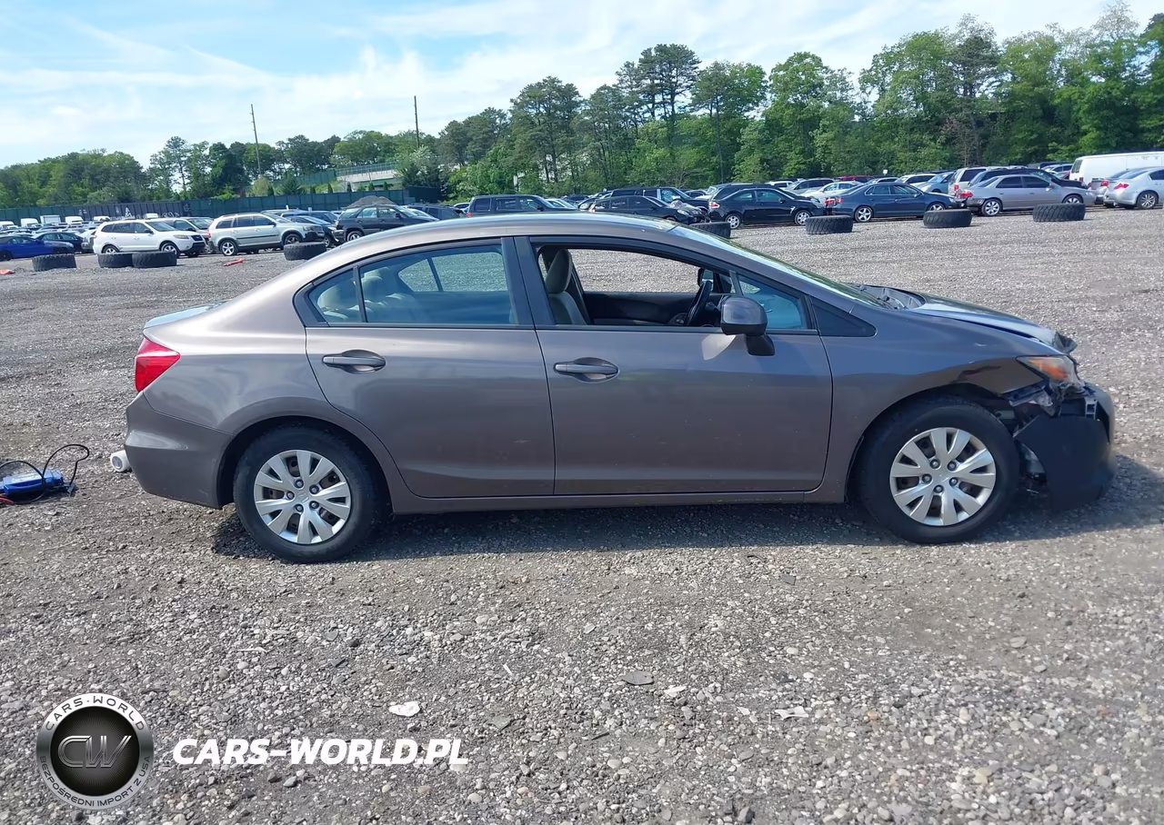2012 Honda Civic Lx VIN:2HGFB2F59CH518225 - 12
