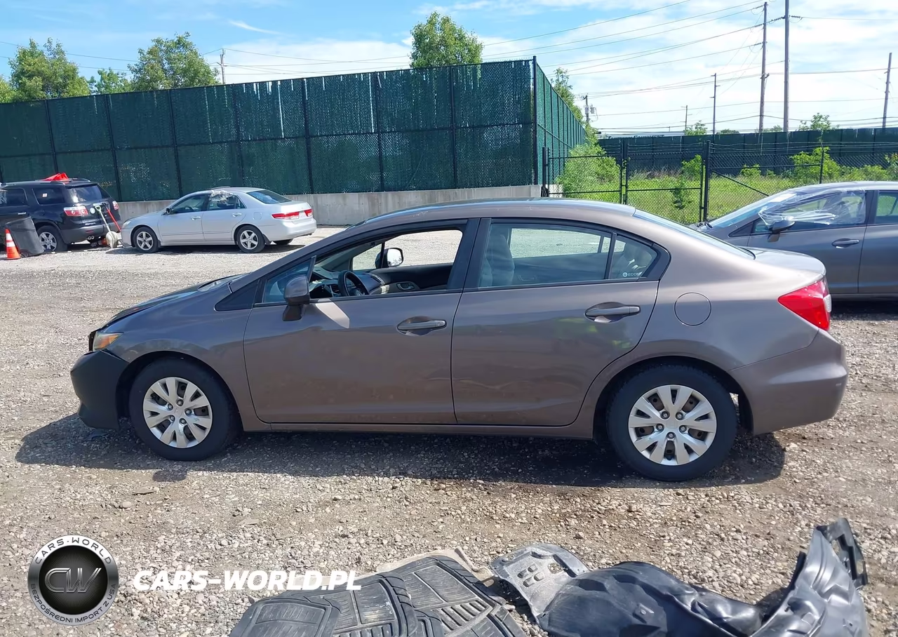 2012 Honda Civic Lx VIN:2HGFB2F59CH518225 - 13