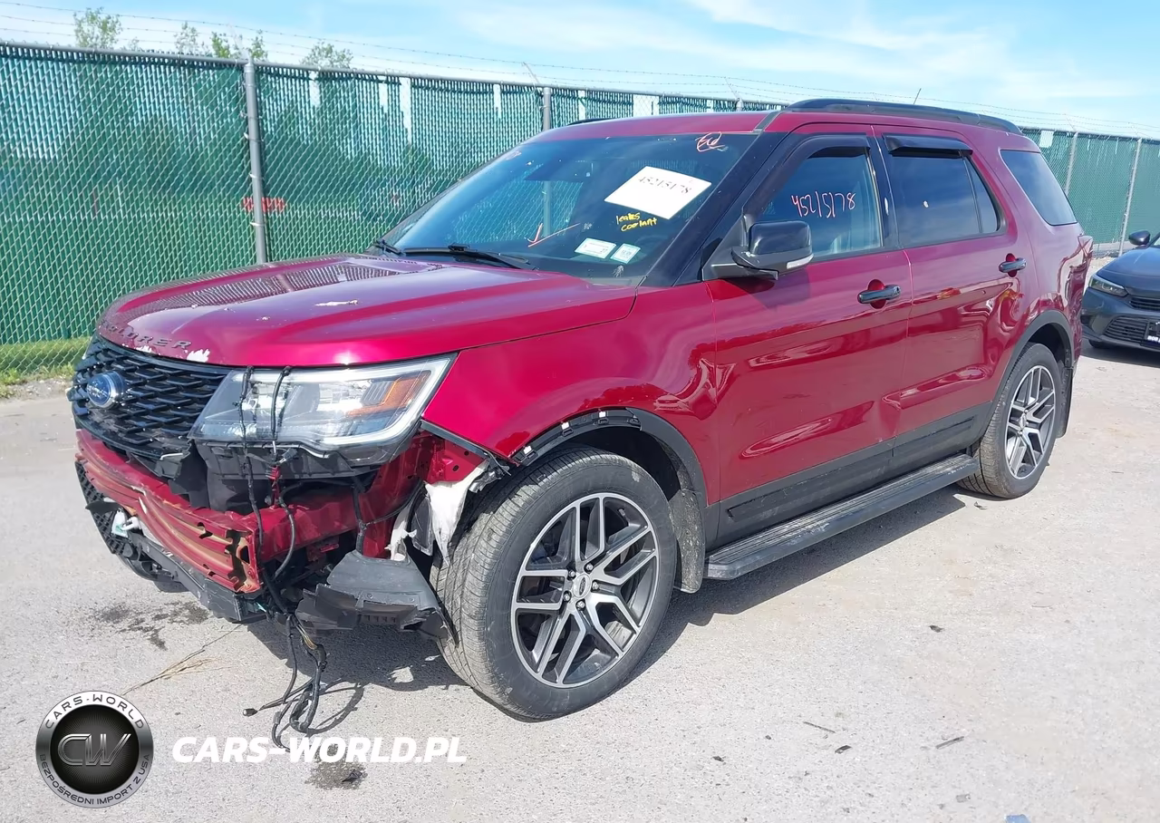 2018 Ford Explorer Sport VIN:1FM5K8GTXJGB05728 - 2