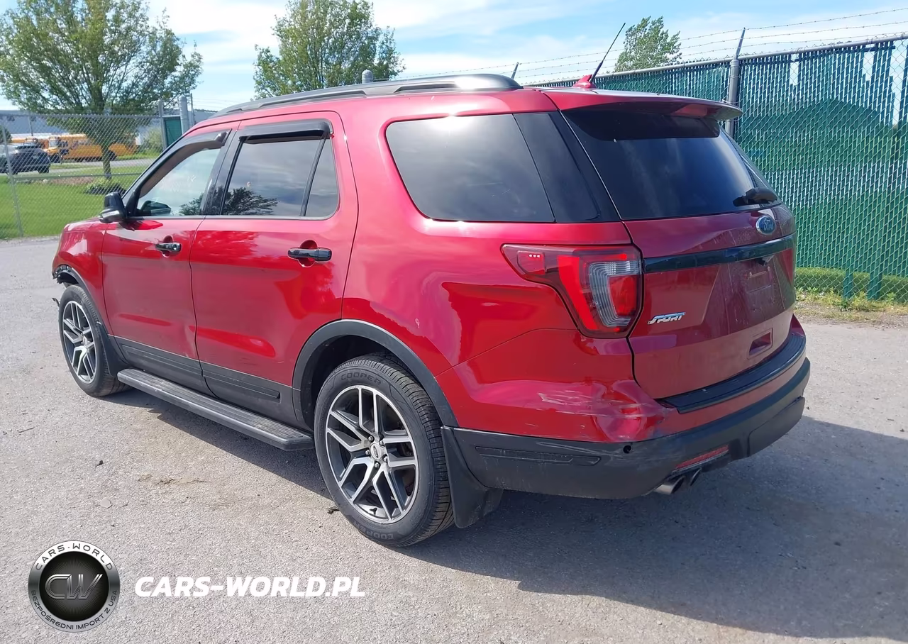 2018 Ford Explorer Sport VIN:1FM5K8GTXJGB05728 - 3