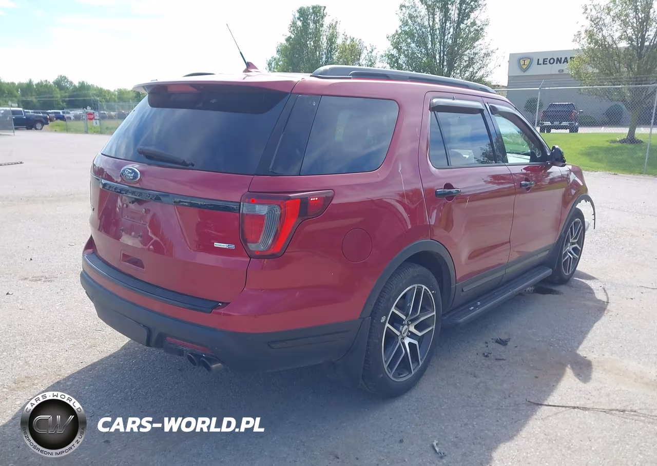 2018 Ford Explorer Sport VIN:1FM5K8GTXJGB05728 - 4