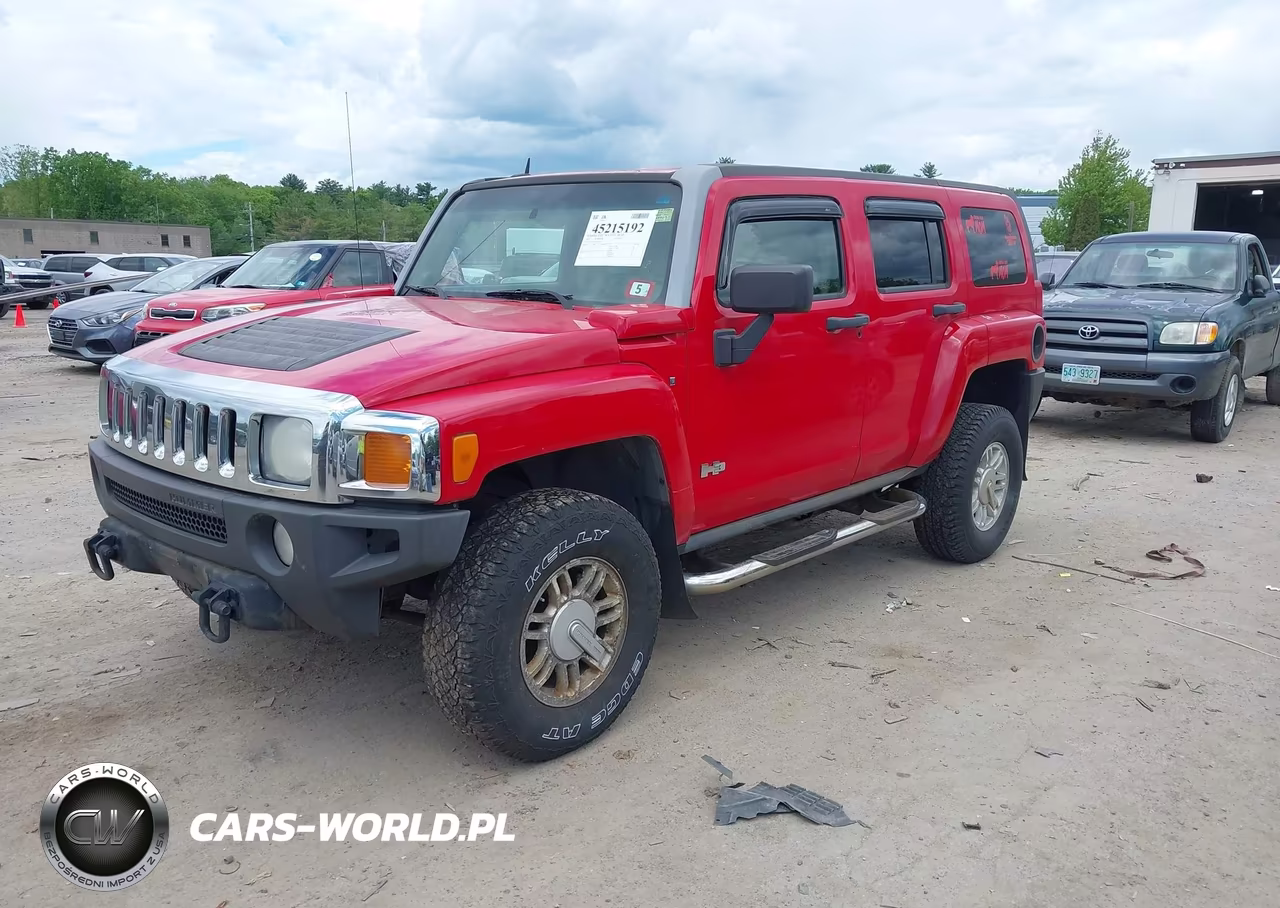 2007 Hummer H3 Suv VIN:5GTDN13EX78231539 - 2