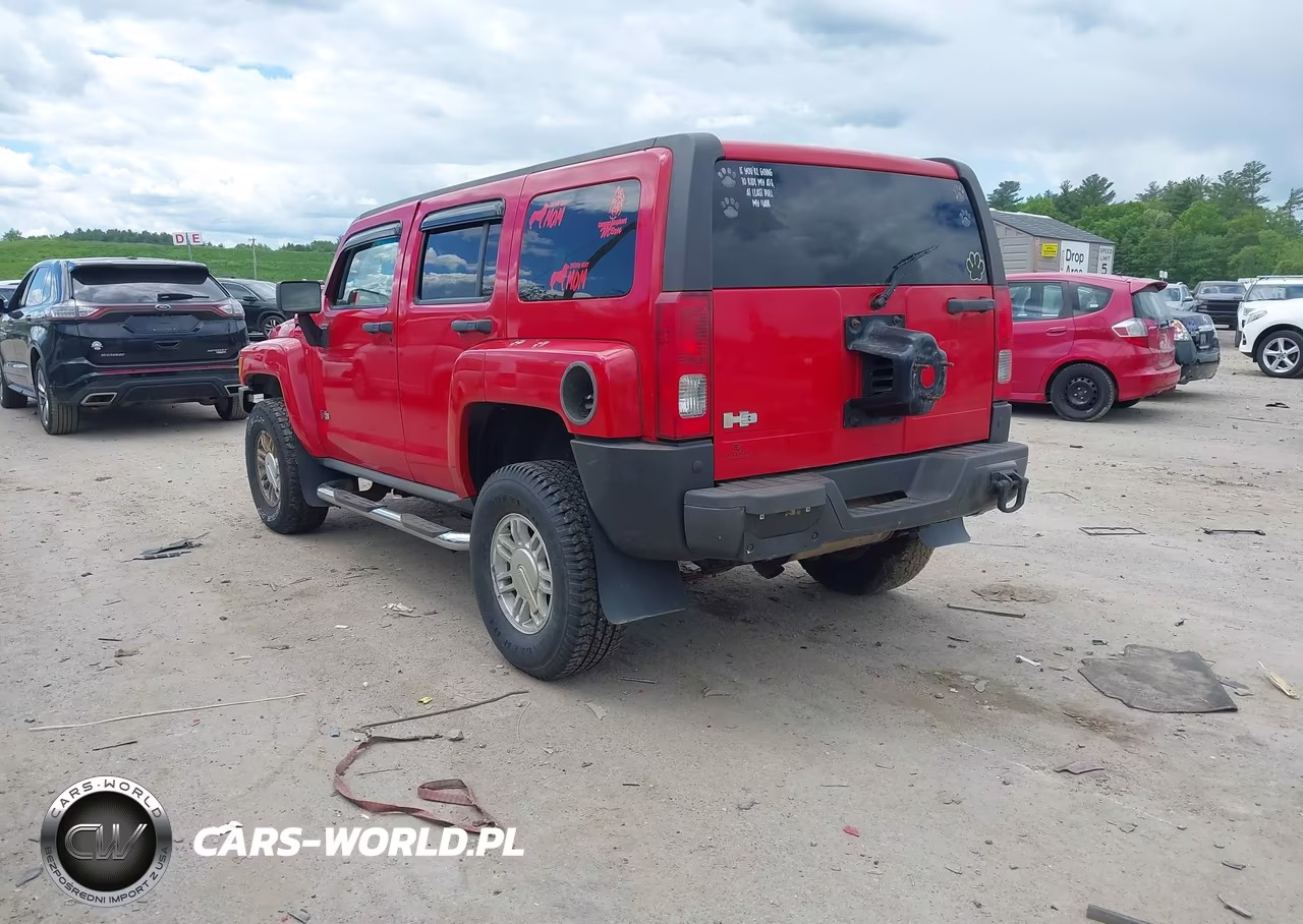 2007 Hummer H3 Suv VIN:5GTDN13EX78231539 - 3
