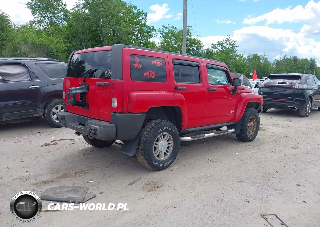 2007 Hummer H3 Suv VIN:5GTDN13EX78231539 - 4