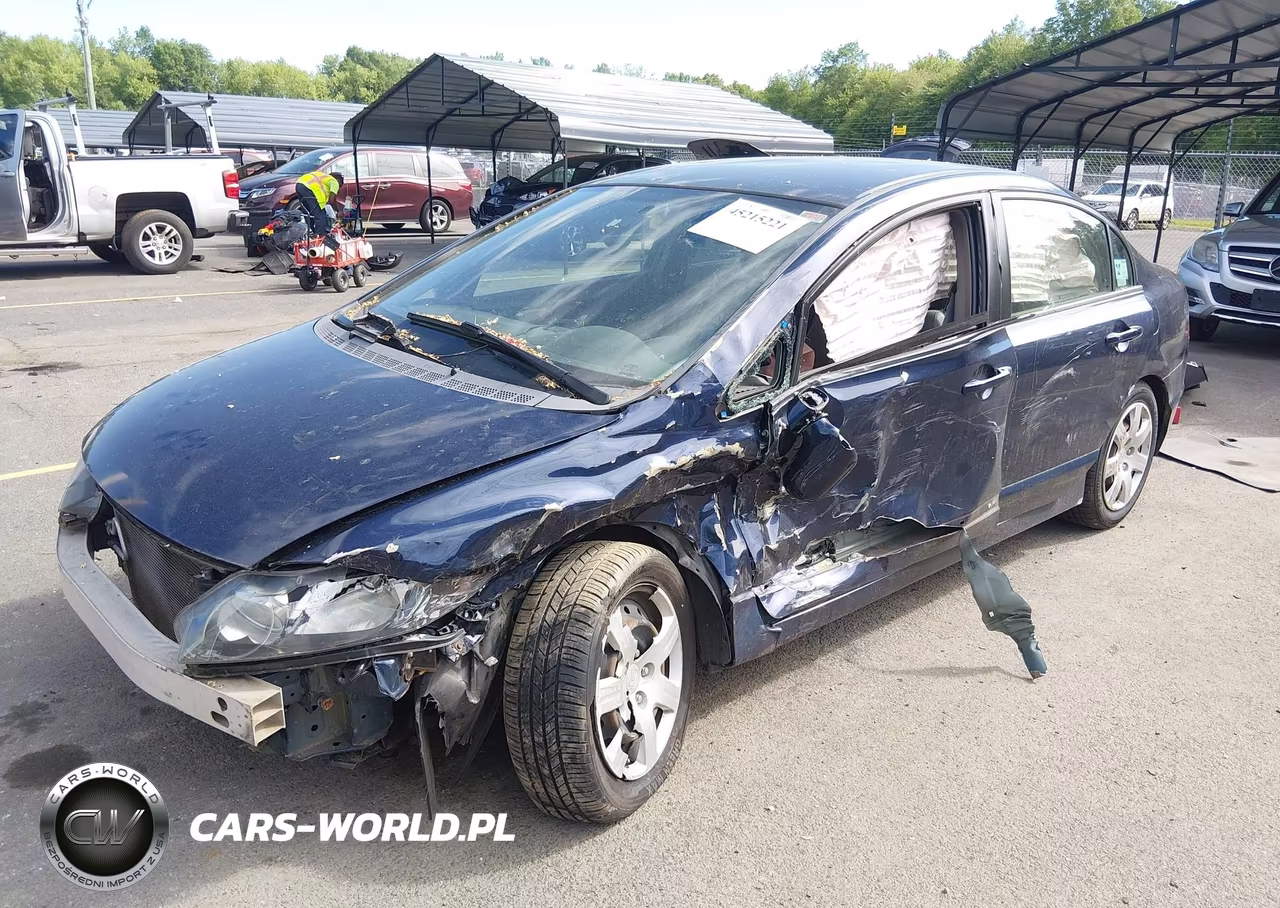2008 Honda Civic Lx VIN:2HGFA16578H535237 - 2