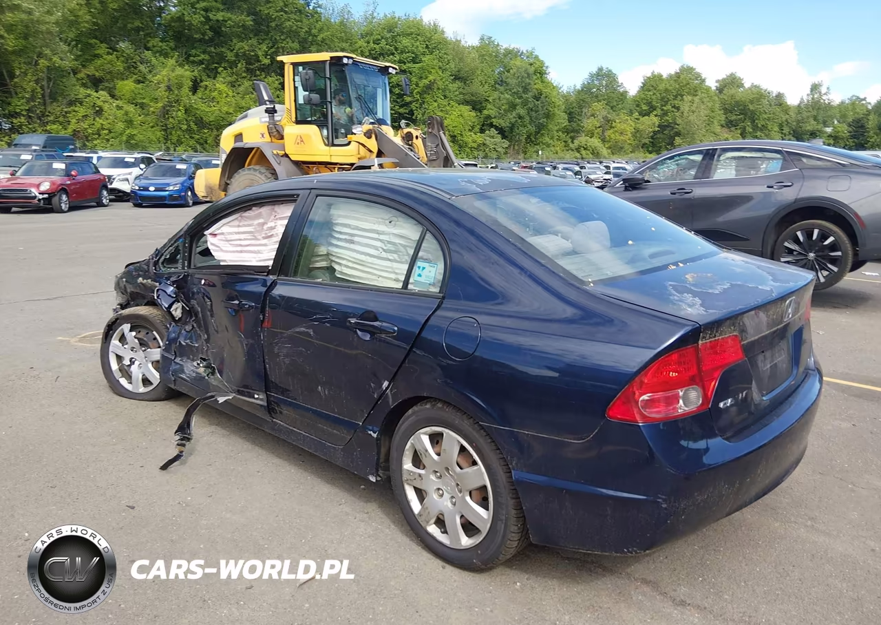 2008 Honda Civic Lx VIN:2HGFA16578H535237 - 3