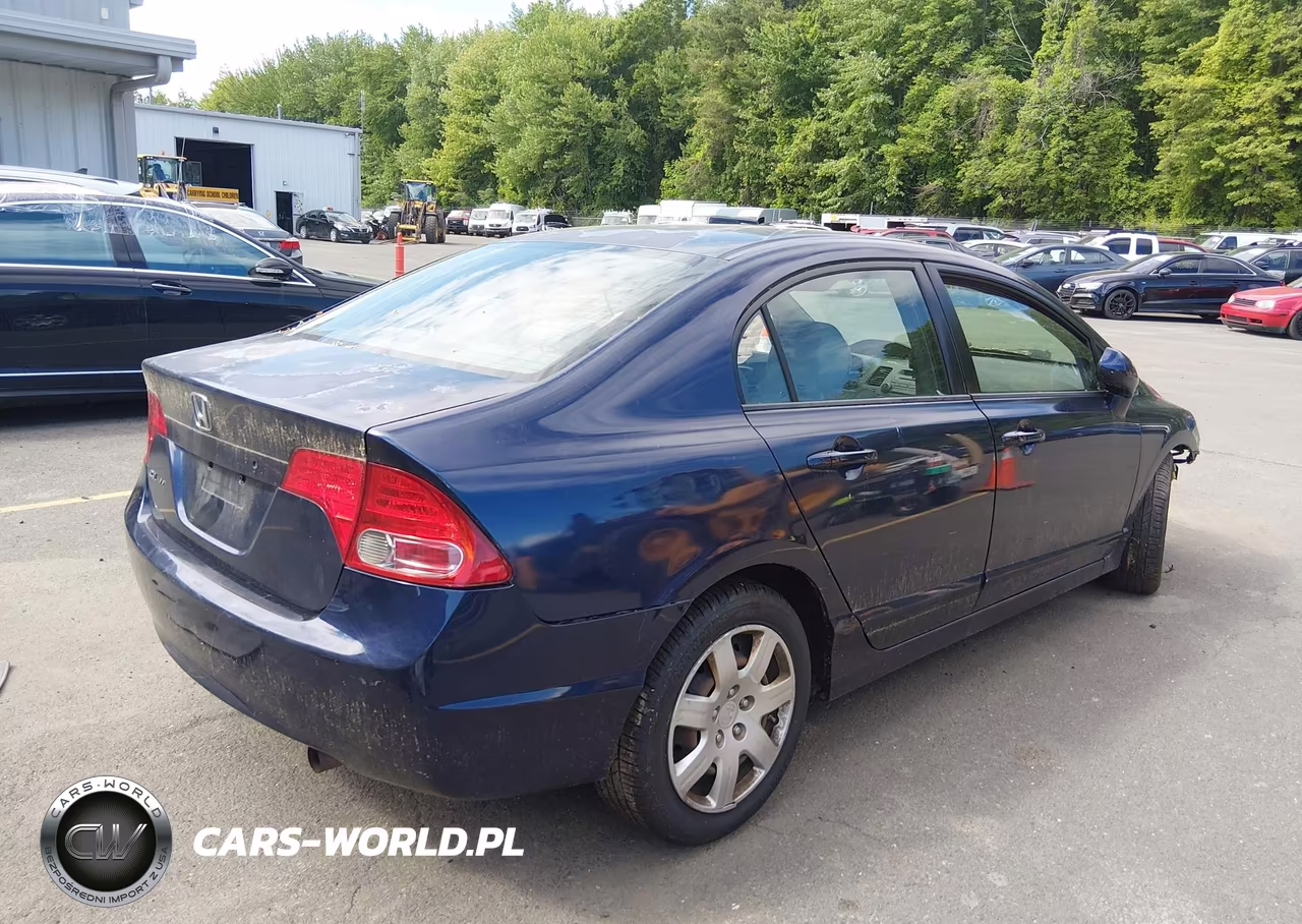 2008 Honda Civic Lx VIN:2HGFA16578H535237 - 4
