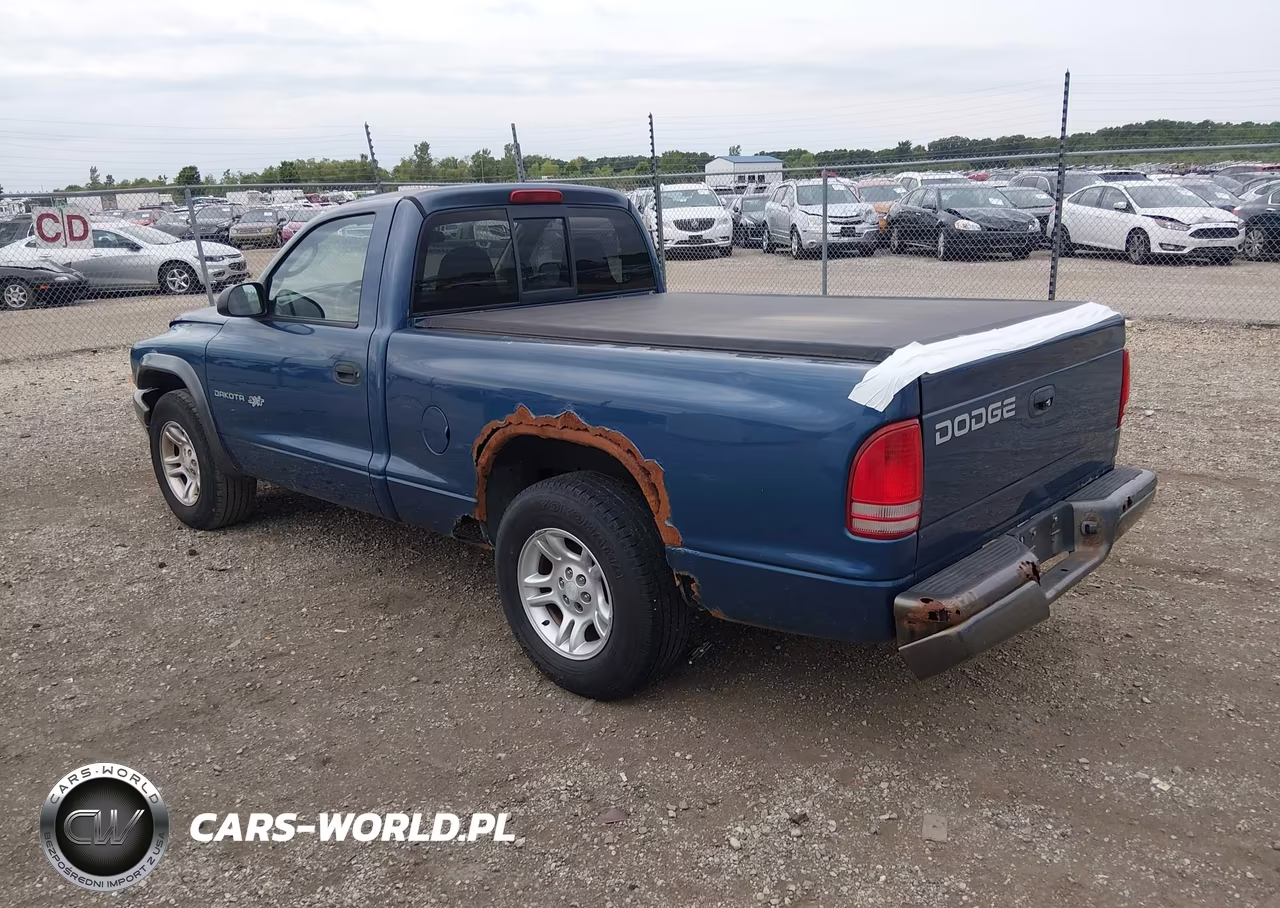 2002 Dodge Dakota VIN:1B7FL16X52S537014 - 3