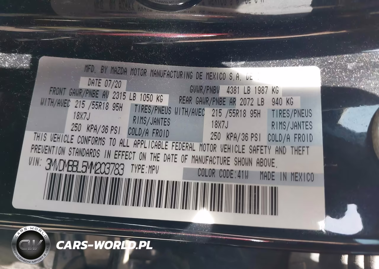 2021 Mazda Cx-30 Select VIN:3MVDMBBL5MM203783 - 9