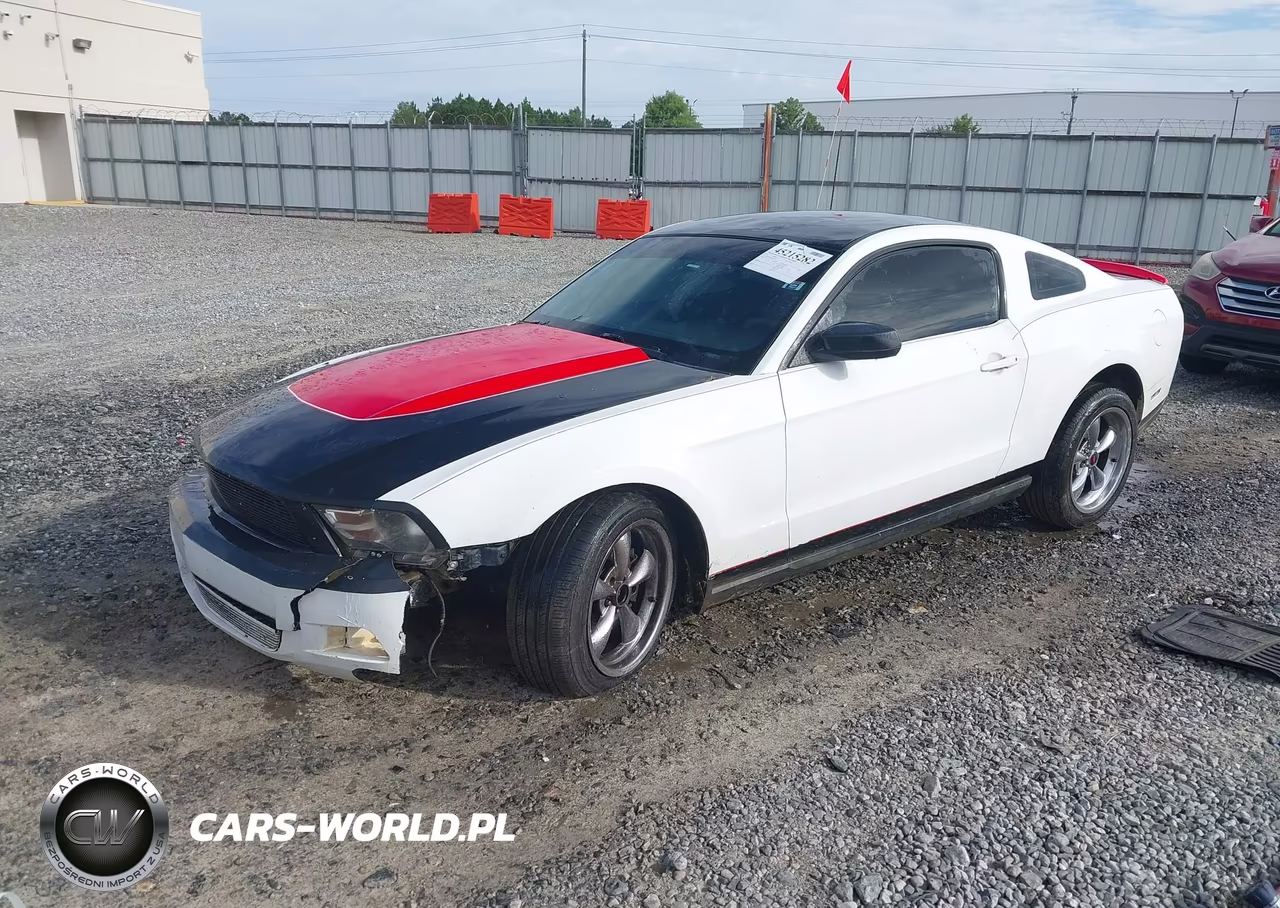 2012 Ford Mustang V6 VIN:1ZVBP8AM8C5206076 - 2