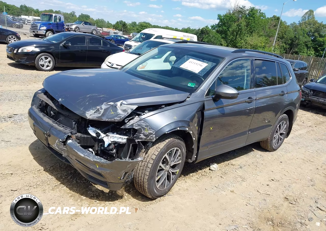 2019 Volkswagen Tiguan 2.0T Se-2.0T Sel-2.0T Sel R-Line-2.0T Sel R-Line Black VIN:3VV2B7AX8KM127555 - 2