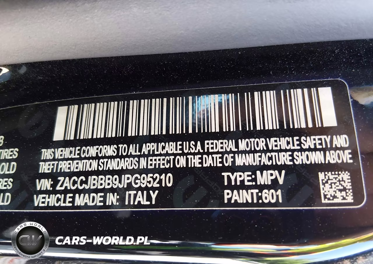 2018 Jeep Renegade Latitude 4X4 VIN:ZACCJBBB9JPG95210 - 9