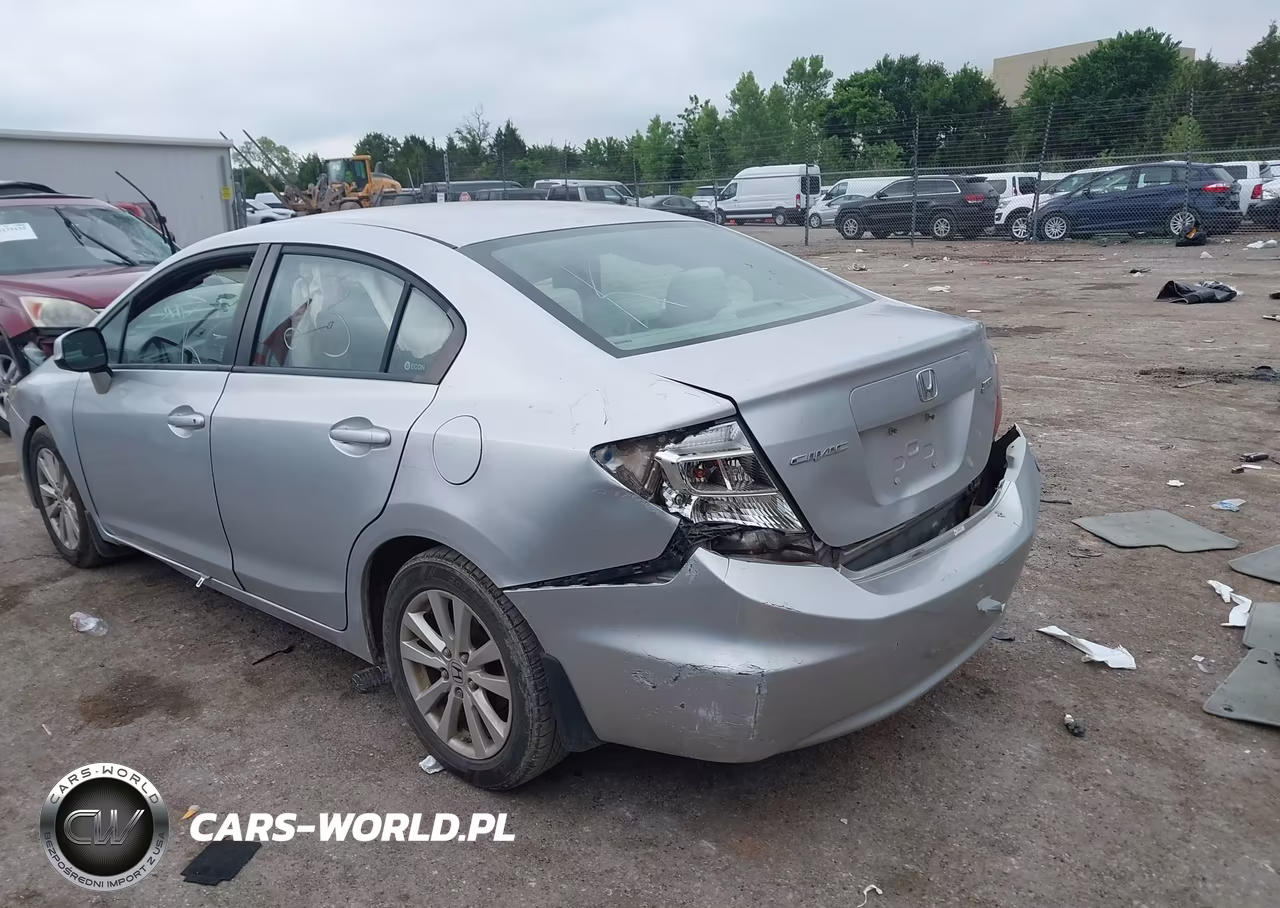 2012 Honda Civic Ex VIN:2HGFB2F86CH598917 - 3