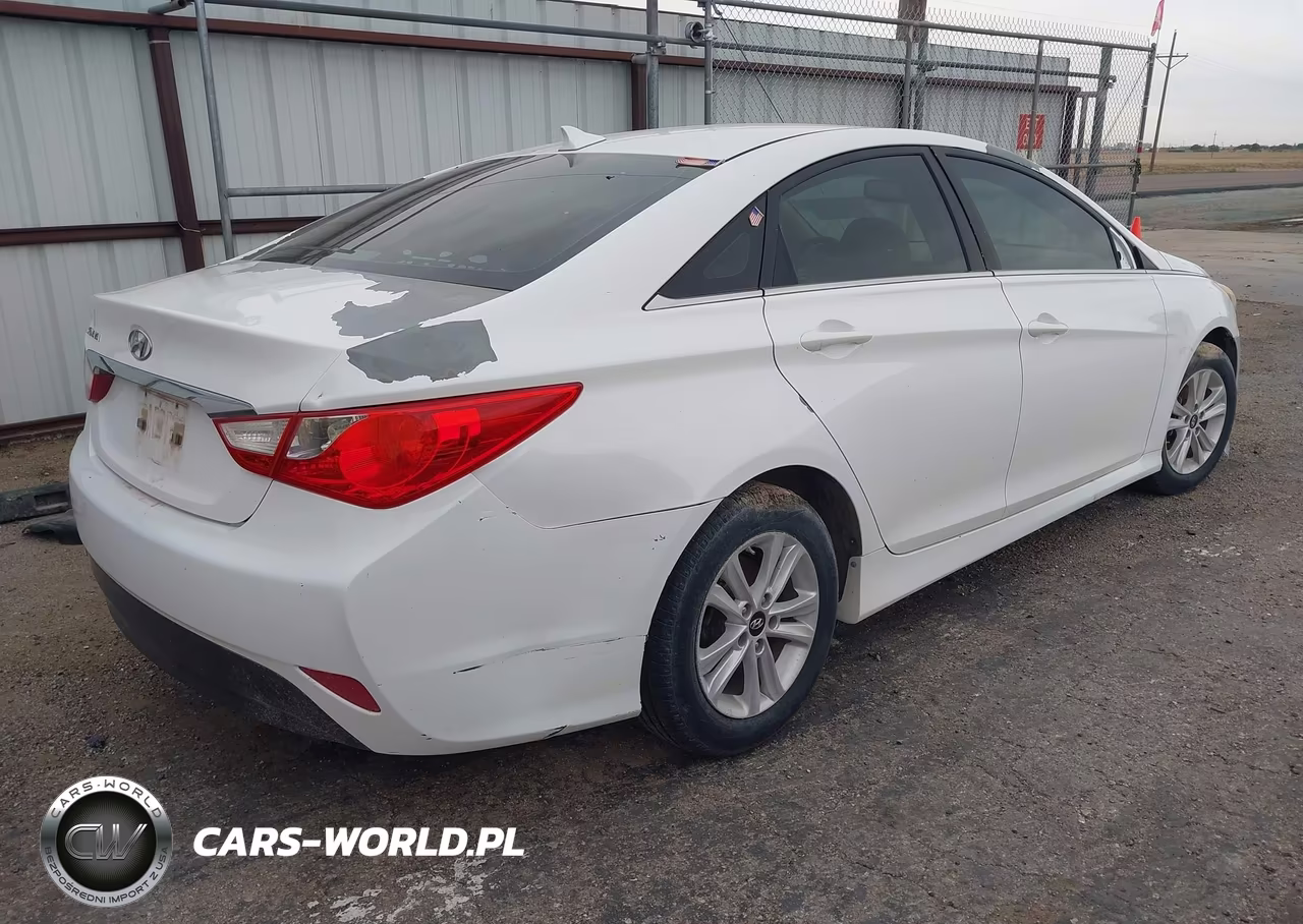 2014 Hyundai Sonata Gls VIN:5NPEB4AC3EH915208 - 4