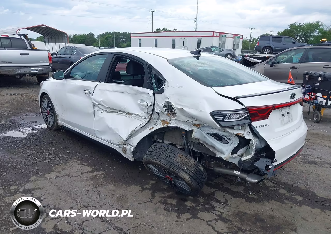 2021 Kia Forte Gt VIN:3KPF44AC1ME318656 - 3