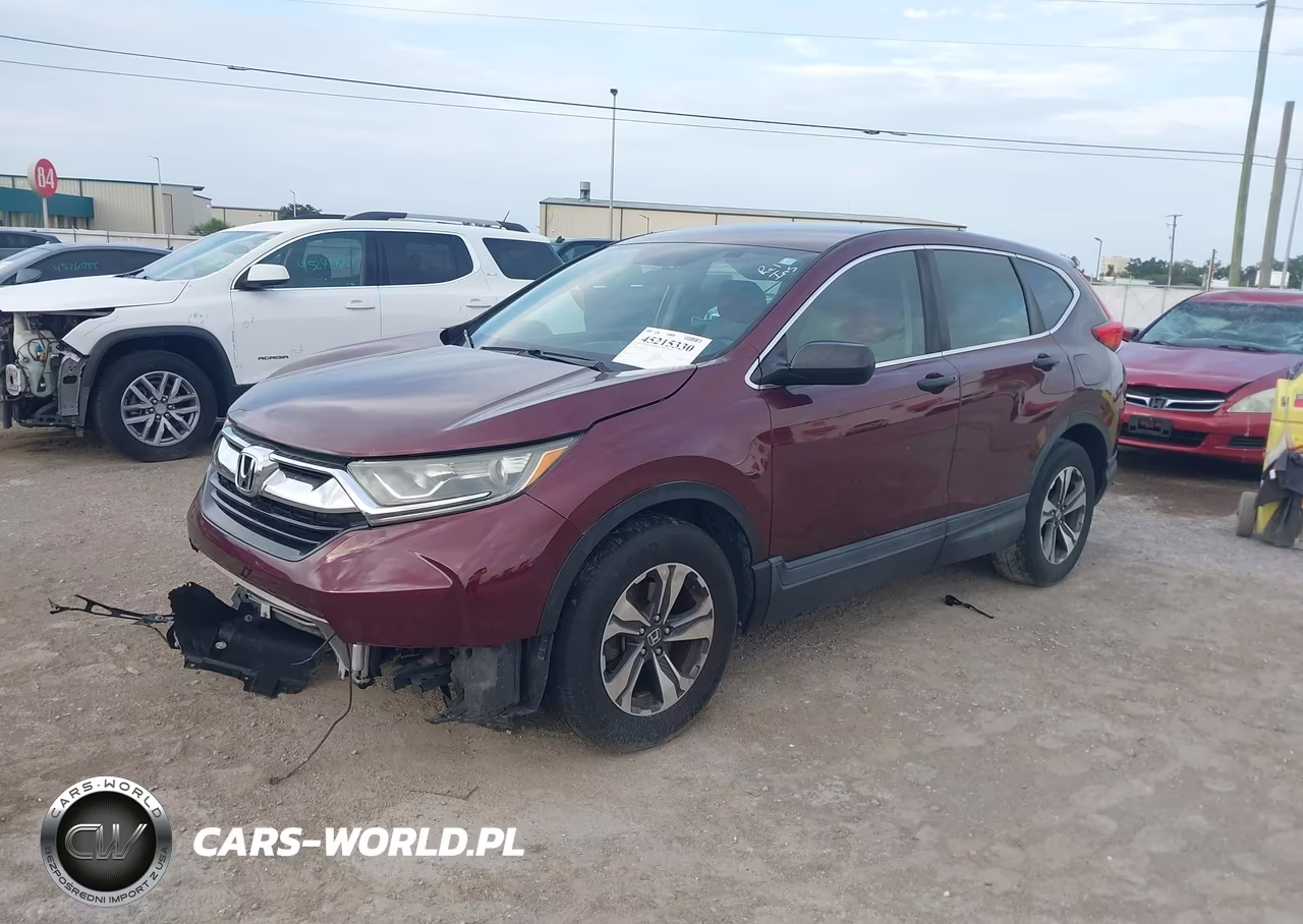 2018 Honda Cr-V Lx VIN:2HKRW5H35JH408273 - 2