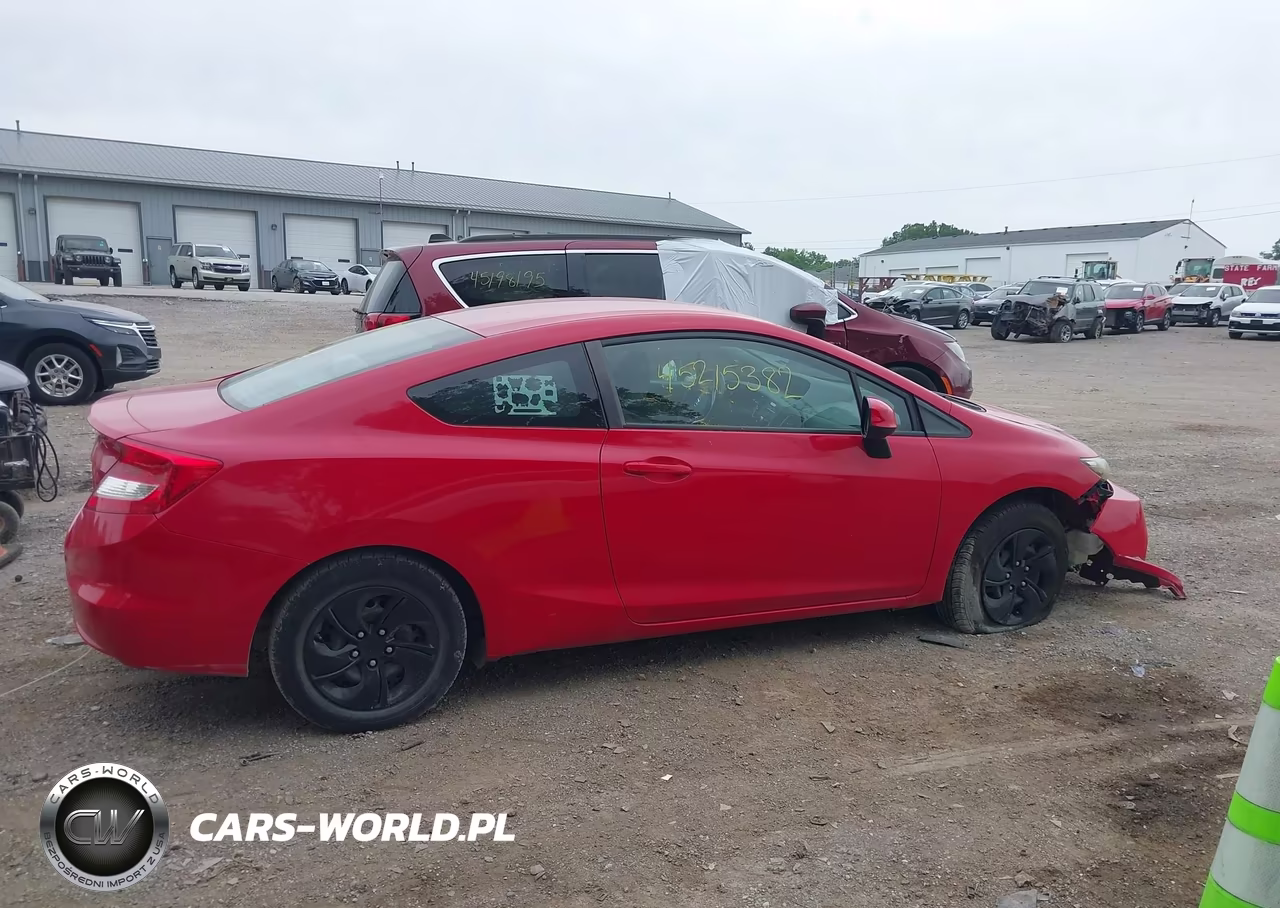 2013 Honda Civic Lx VIN:2HGFG3B52DH523393 - 12