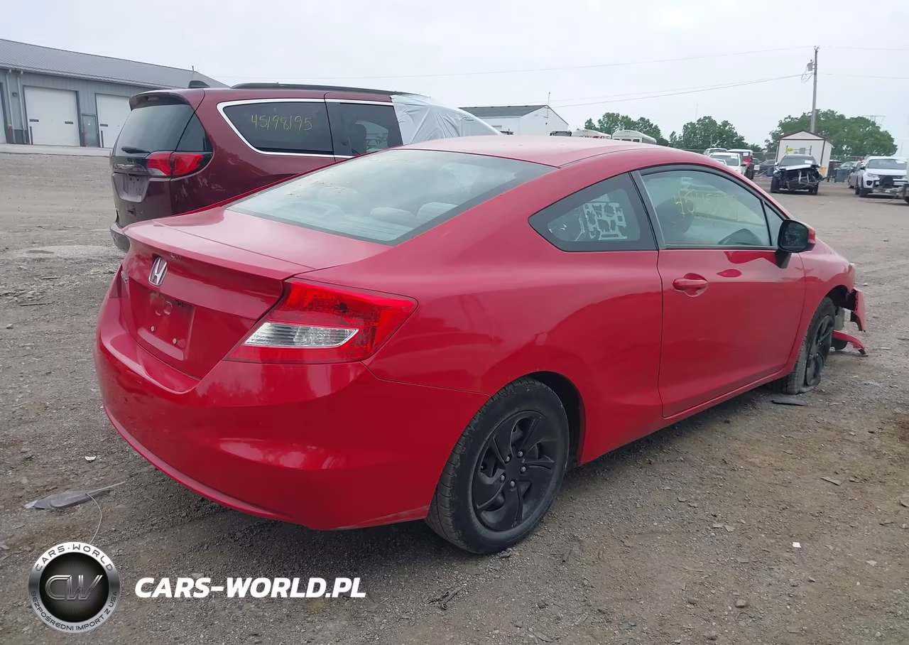 2013 Honda Civic Lx VIN:2HGFG3B52DH523393 - 4